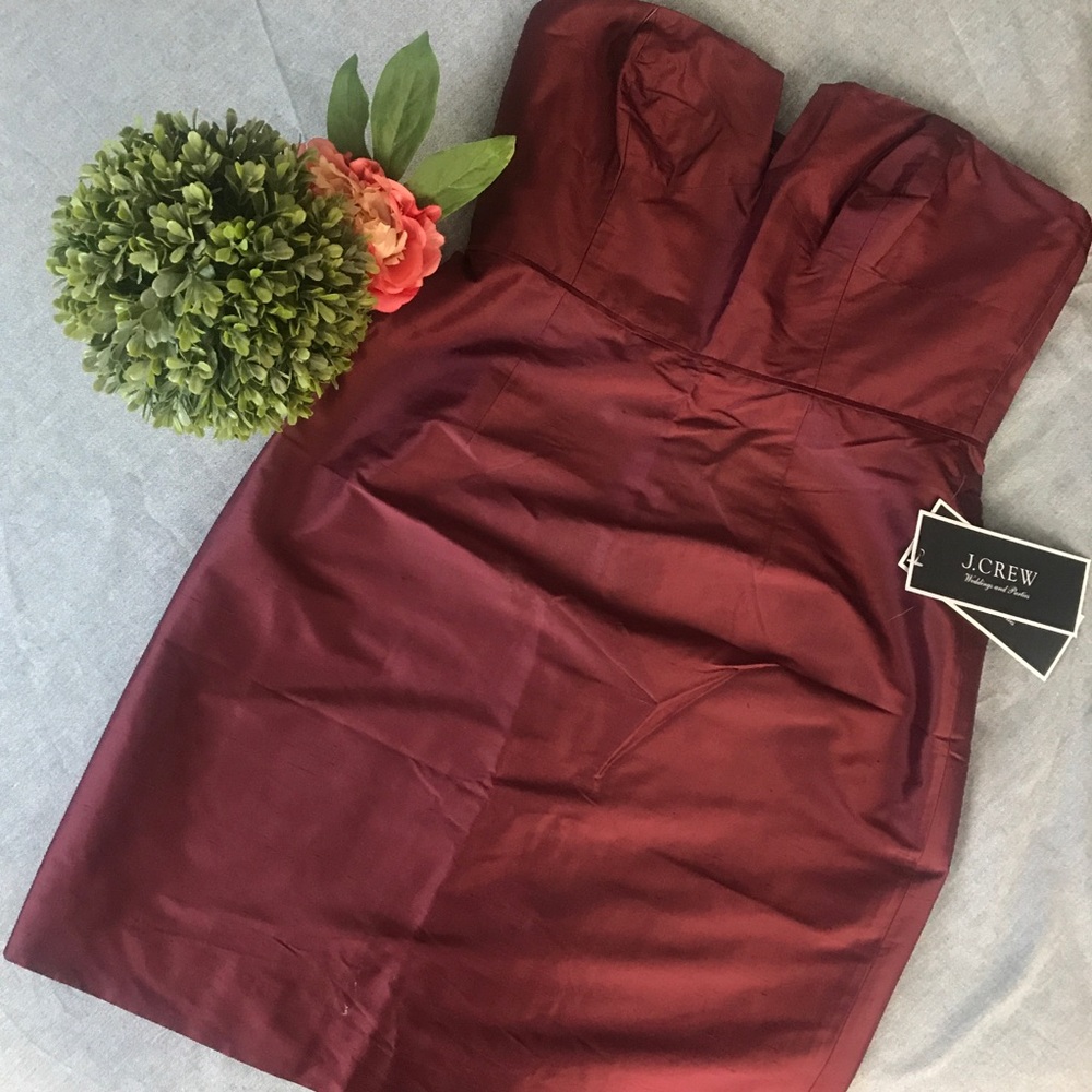 JCrew Strapless Cocktail Dress NWT